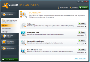 Download grátis do Avast Antivírus 6, TECNOFAGIA